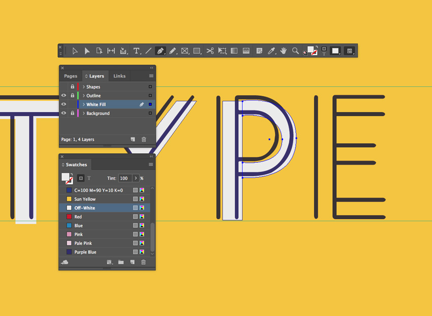 How to Create a Bold 90s Text Effect in Adobe InDesign