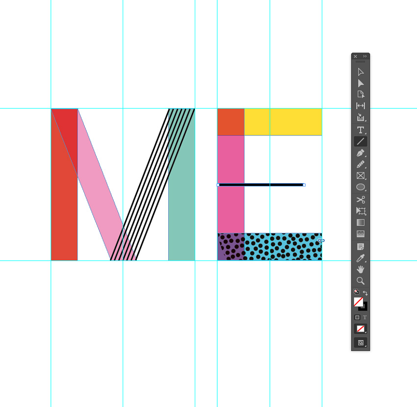 Quick Tip How to Create a Memphis Style Text Effect in Adobe InDesign