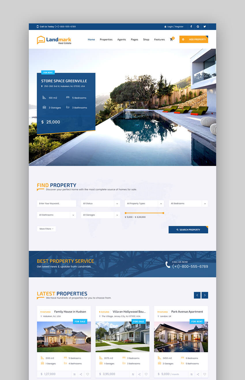 25 Best Real Estate WordPress Themes for 2019 sites