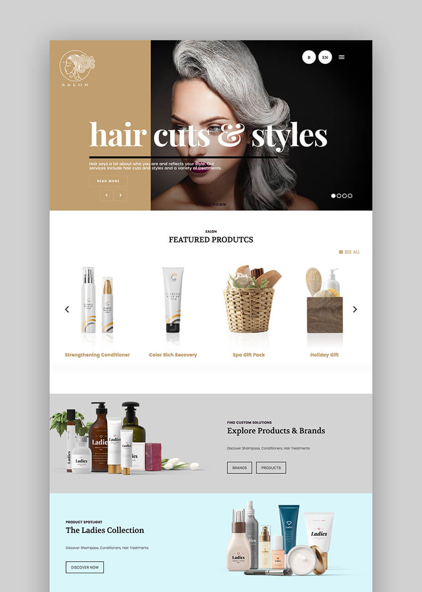 15+ Best Spa & Beauty Salon WordPress Themes for 2019 sites
