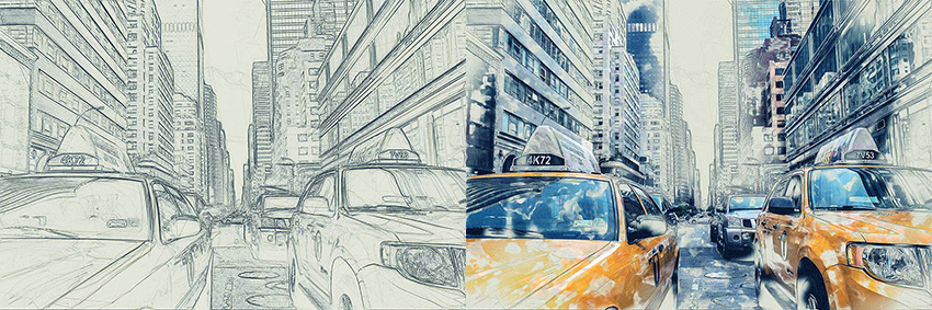 How to Create a Sketch Effect Action in Adobe