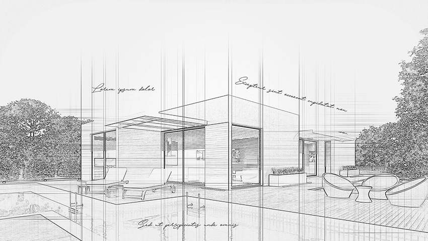 How to Create an Architecture Sketch Effect in Adobe