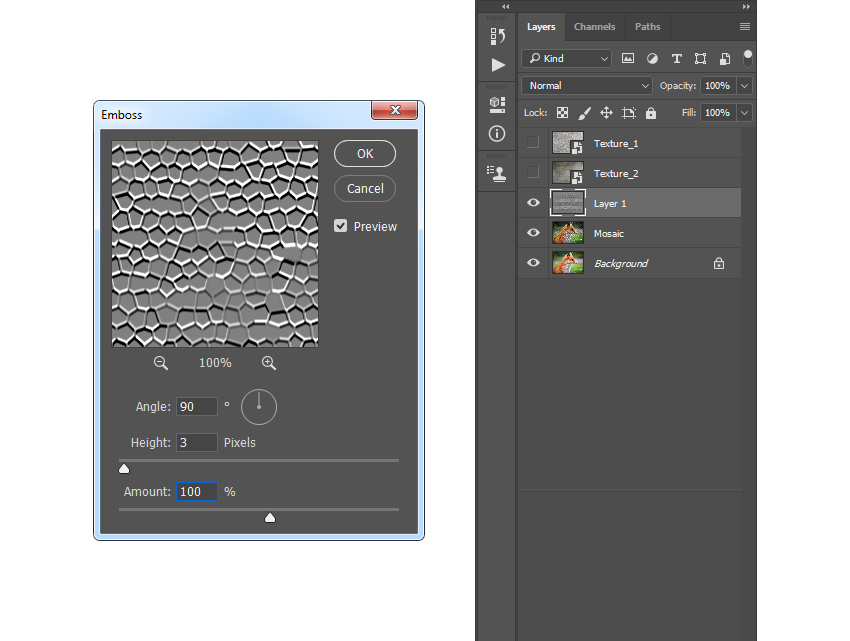 How to Create a Mosaic Photo Effect Action in