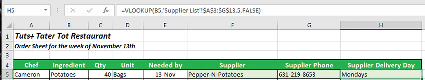 How to Use the Excel VLOOKUP Function With Useful Examples