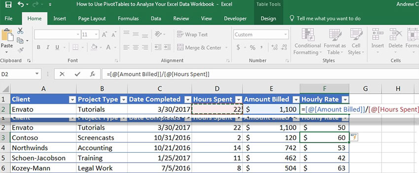 Cara Membuat & Menggunakan Tabel Di Microsoft Excel (Layaknya Seorang