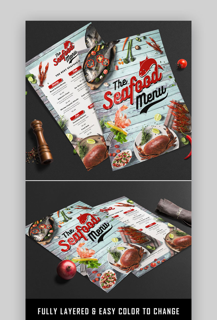 20 Cool Restaurant (Food) Menu Templates (Best Modern Designs for 2020)