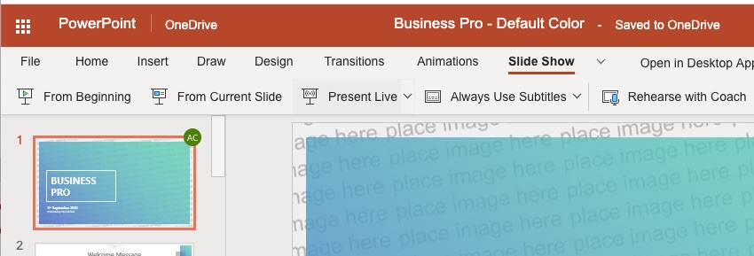 How to Create & Present a PowerPoint Presentation Online in 2020
