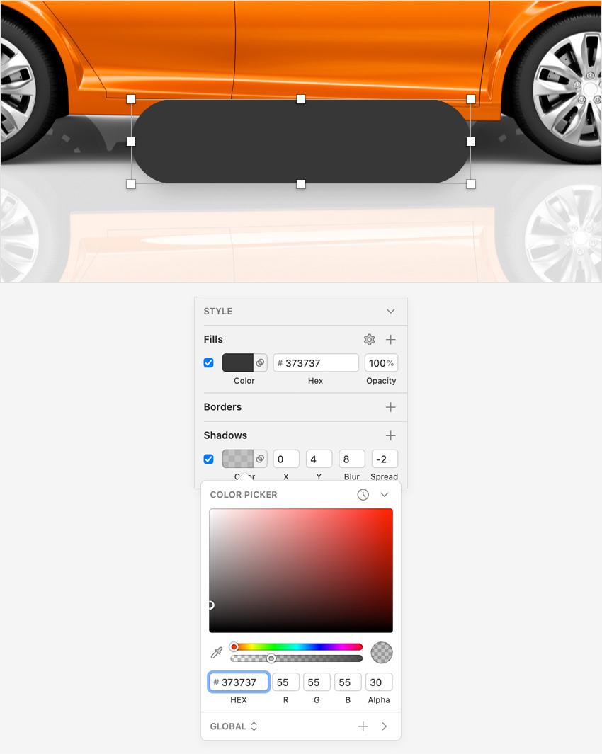 How to Design a Car App Design UI in Sketch LaptrinhX