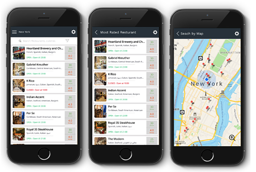 Map radius app