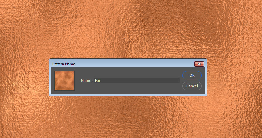 How to Create a Copper Foil Texture Text Effect in Adobe
