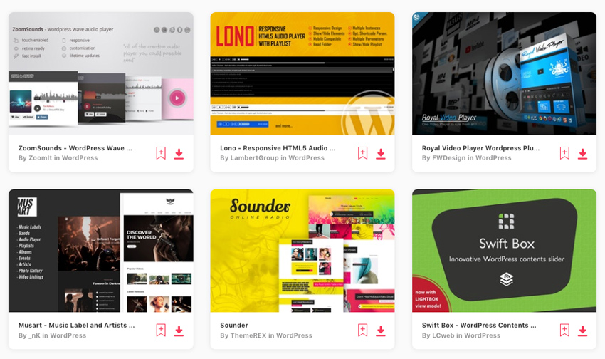 19 Best HTML5 Audio Players