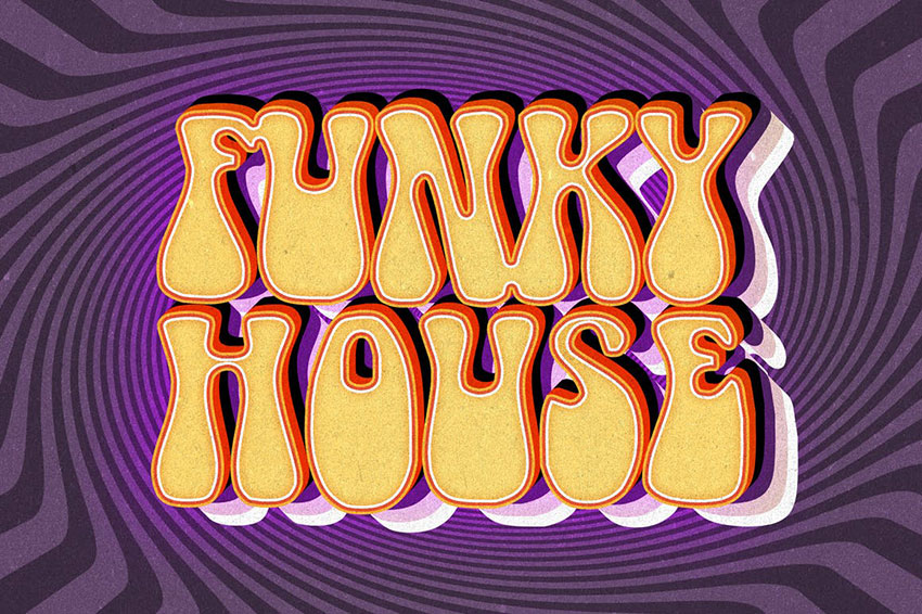 A Look at Graphic Trends That Define the 70s (Retro Fonts
