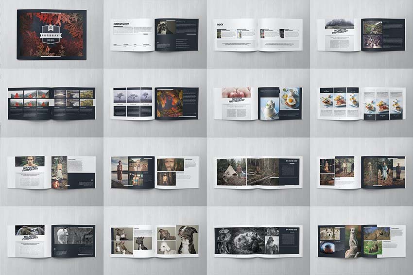  Development 41 Best InDesign Photobook Templates (Ready to