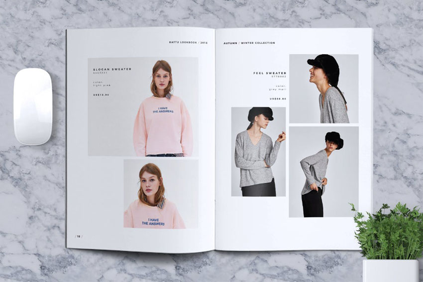 39 Stylish Lookbook Template Designs (Brand, Fashion, Product, and More)
