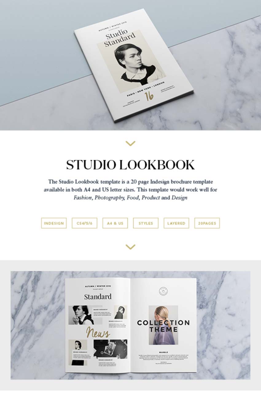 39 Stylish Lookbook Template Designs (Brand, Fashion, Product, and More)