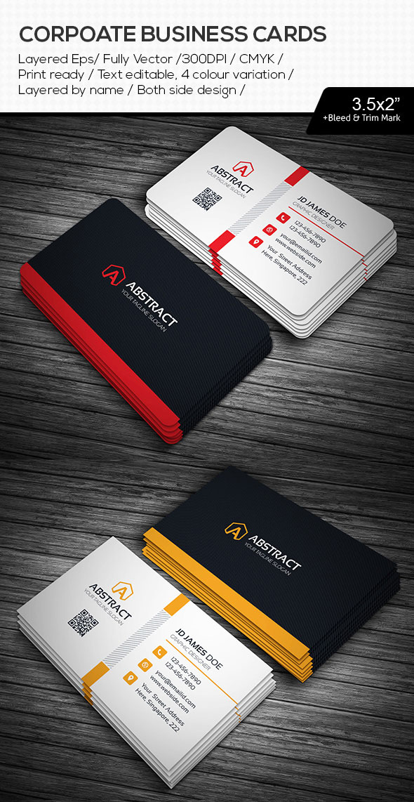 15 Premium Business Card Templates (In Illustrator, & InDesign Formats)