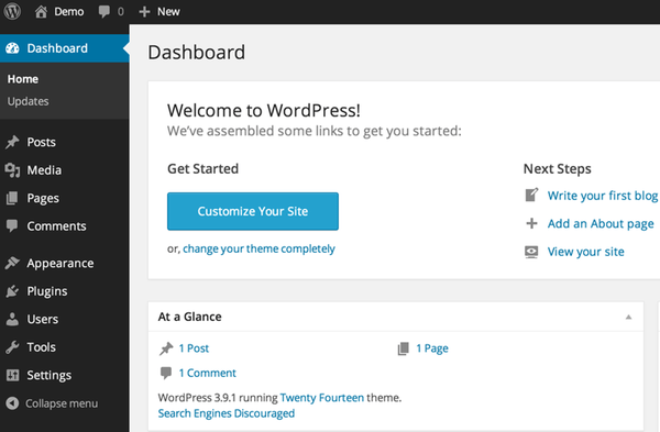 Installing WordPress in the Amazon Cloud