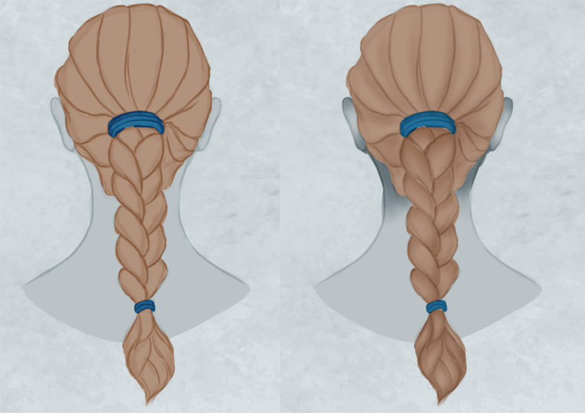 How to Paint Realistic Hair in Adobe Braids and Dreadlocks