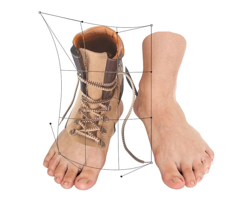 Cara Membuat Sepatu Hiking yang Terinspirasi oleh Kaki di Adobe