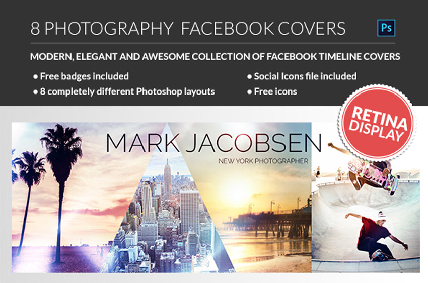 24 Awesome Facebook Templates