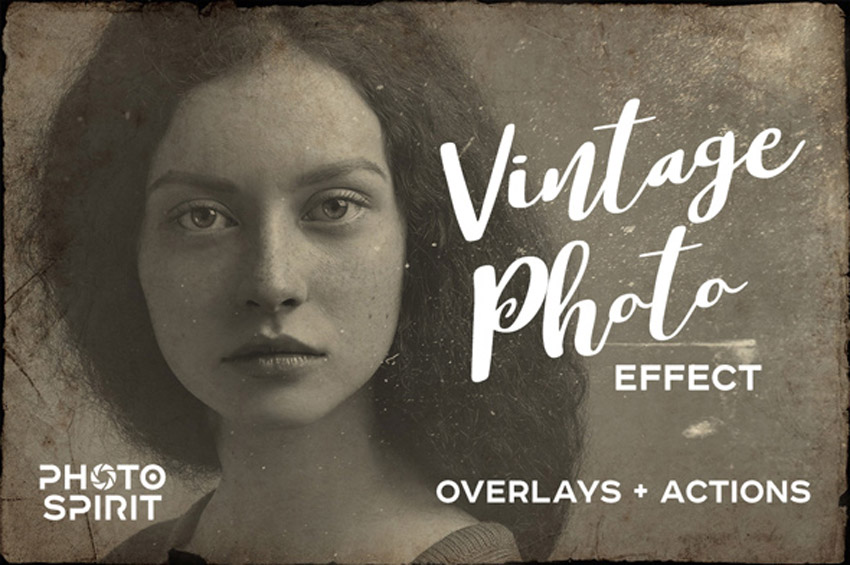  Development 20 Vintage Photo Effect Actions & Old Retro Styles