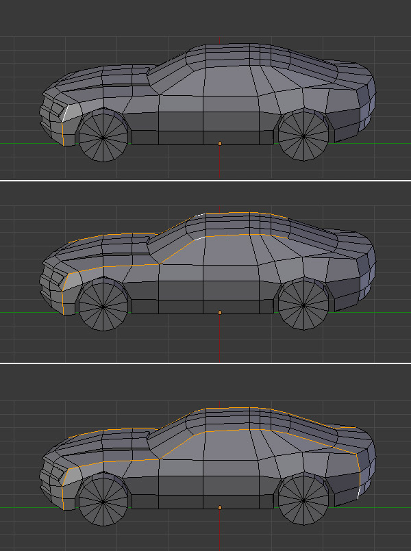 Create a Low Poly Camaro in Blender Part 2