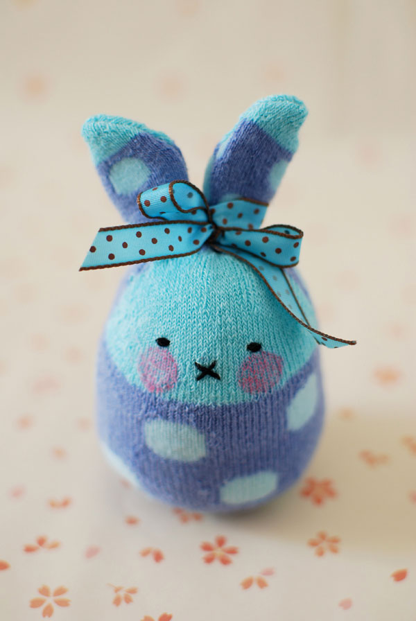 How to Make Easter Bunny Softies From Socks