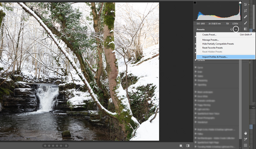 How to Use Lightroom Presets on Photos in Adobe Camera Raw