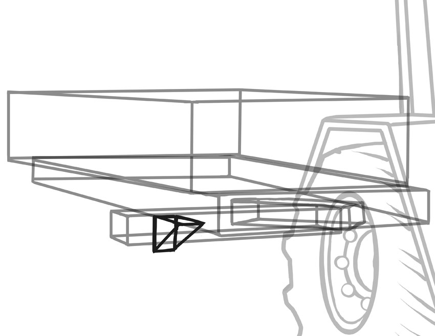 How to Draw Vehicles Tractors
