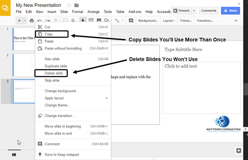 How To Delete A Slide On Google Slides On Your Phone