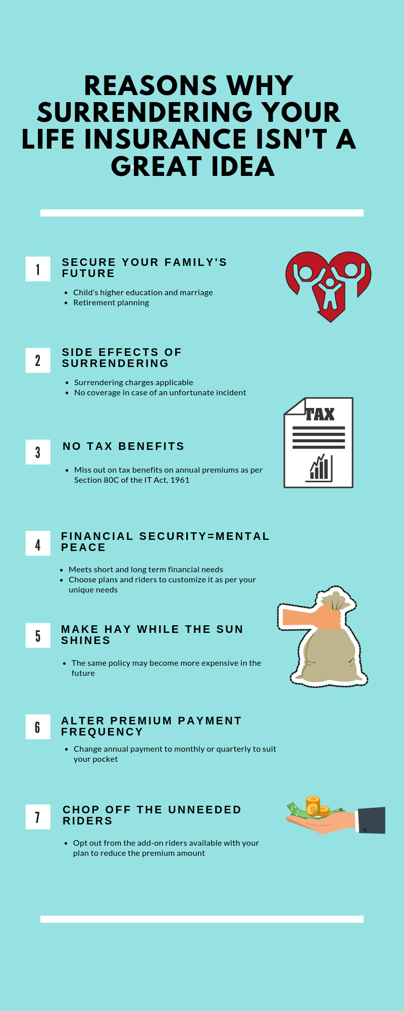 Why you shouldn't cancel your life insurance policy?