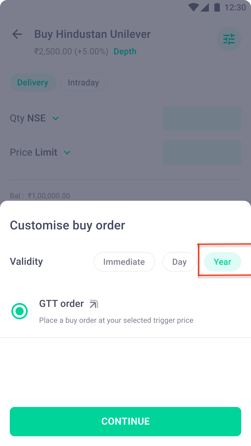 GTT Orders on Groww How to use Good Till Triggered