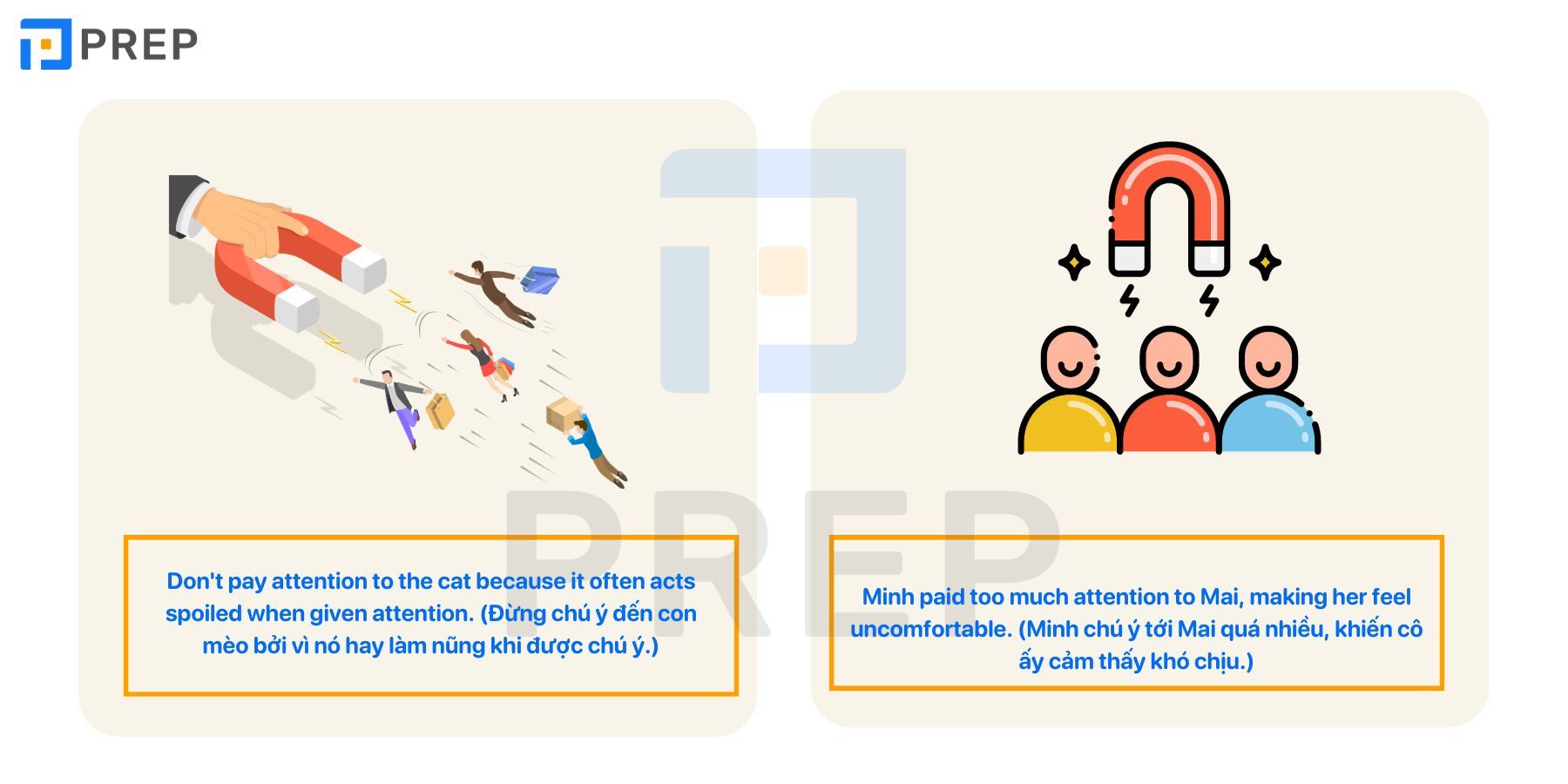 Pay attention to Cấu trúc, cách dùng, bài tập có đáp án