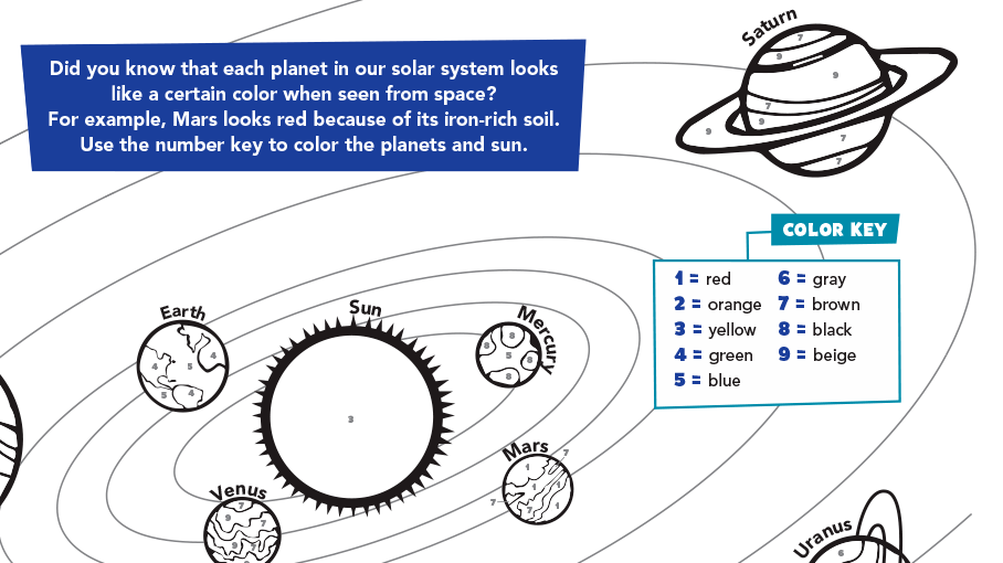 Solar System Colors