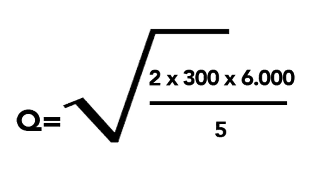 The Wilson Model (EOQ) system in the warehouse Stock Management AR