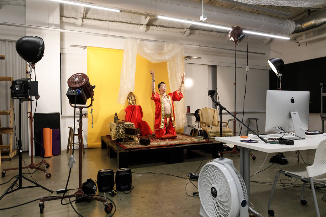 Lights, Camera, Online! Studio in a Box provides ArtCenter faculty with