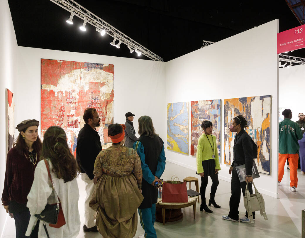 Graduate Art alum Edgar Ramirez's paintings focus on industrialized spaces like those found in