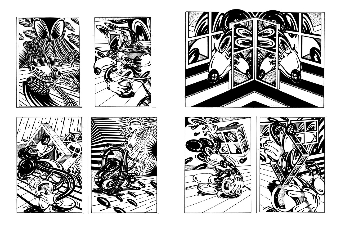 ArtCenter Gallery Mouse drawings—1969(07)