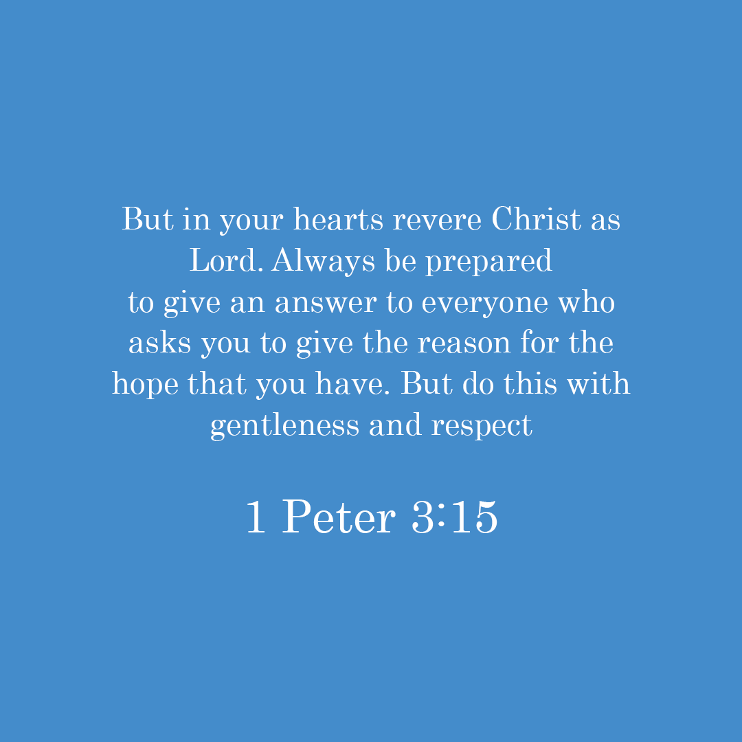 Revere and Worship Christ as Lord 1 Peter 315 Bible Portal