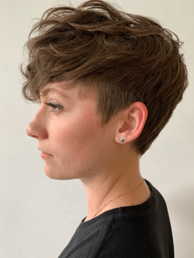 matt.swinney: Textured Pixie Haircut