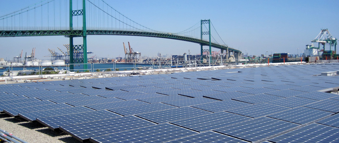 Port of Los Angeles Solar Cupertino Electric