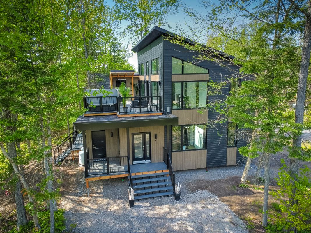 Location chalet L'ESCAPADE DU DOMAINE Portneuf Chalets Confort