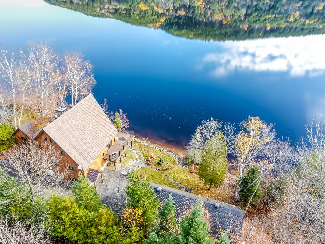 Location chalet CHALET LE TRÉSOR DU LAC Lanaudière Chalets Confort