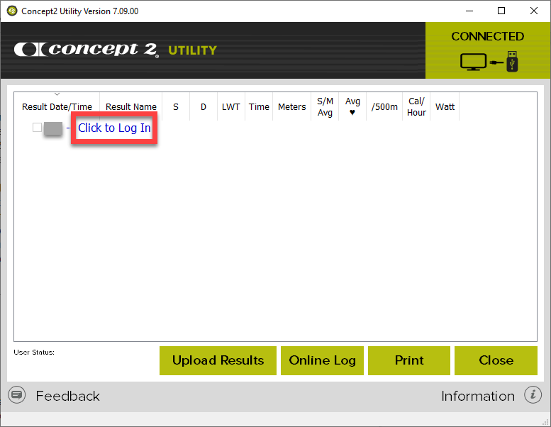 Concept2 Utility Troubleshooting