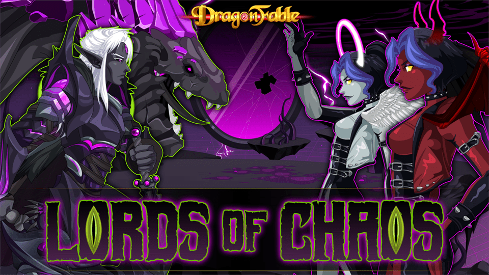 DragonFable Arena at the Edge of Time Chaos Lord Duos!