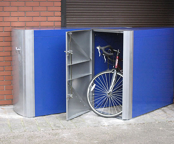 VeloSafe cycle locker CycleWorks ESI External Works