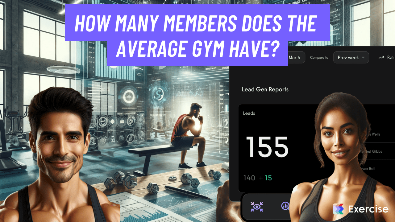 How many members does the average gym have?