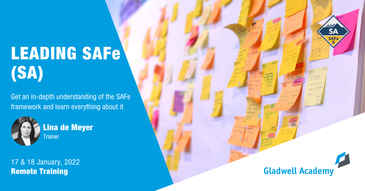 Leading SAFe (SA) Training & Certificatie Gladwell Academy