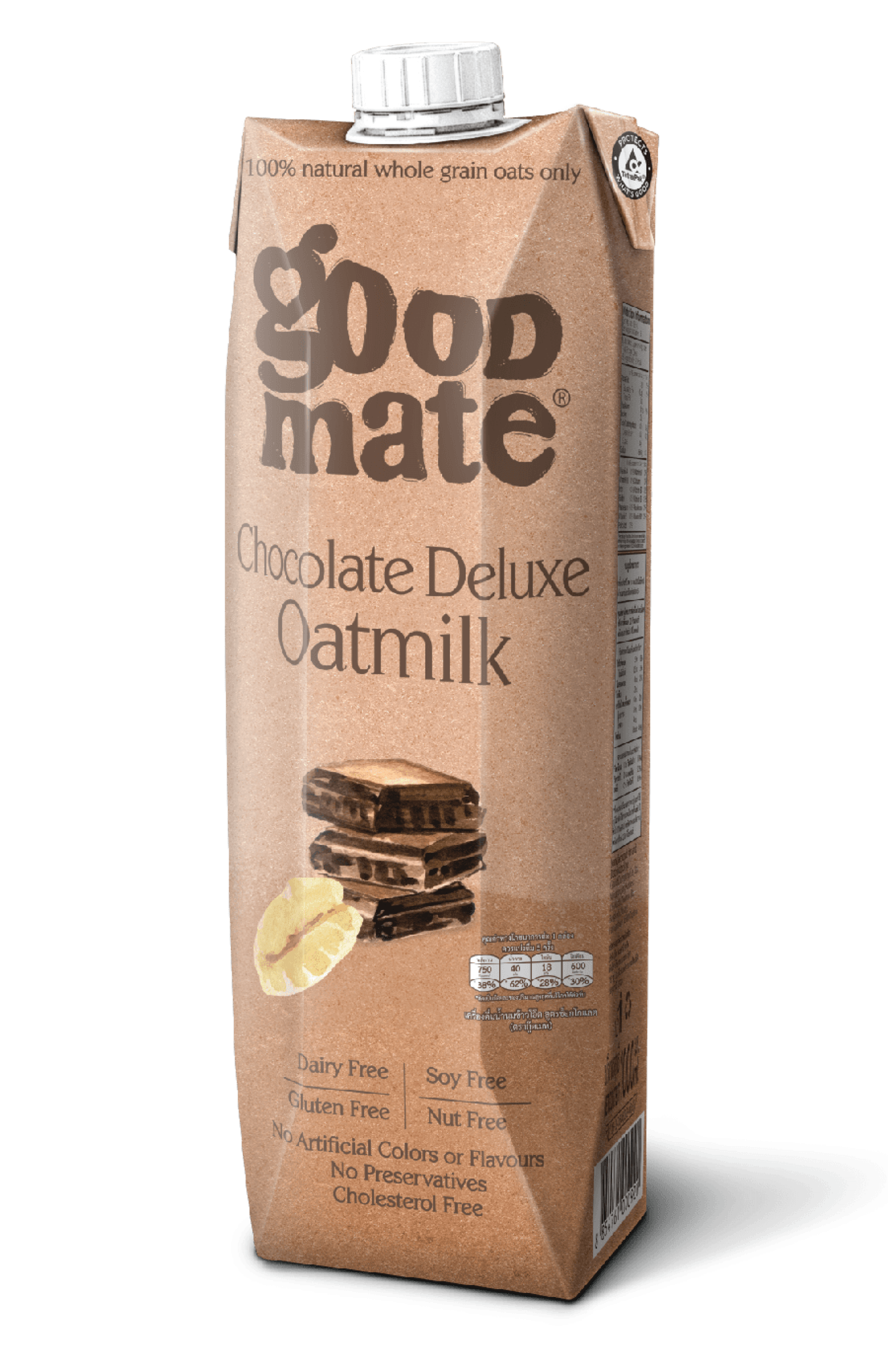 Chocolate Deluxe Oat Milk Good Mate Made of Goodness