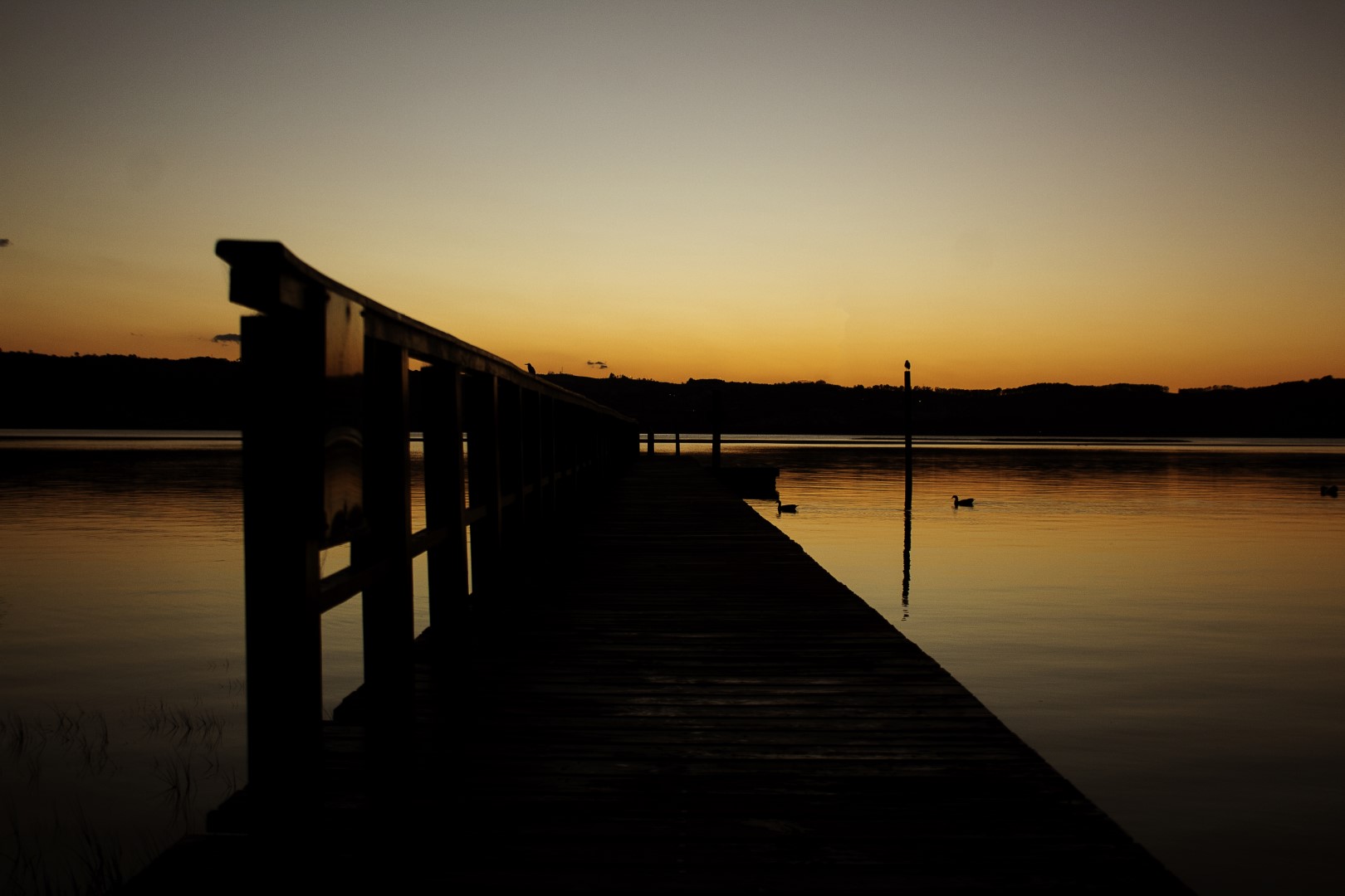 Knysna at sunrise from Lake Brenton KnysnaPlett Herald